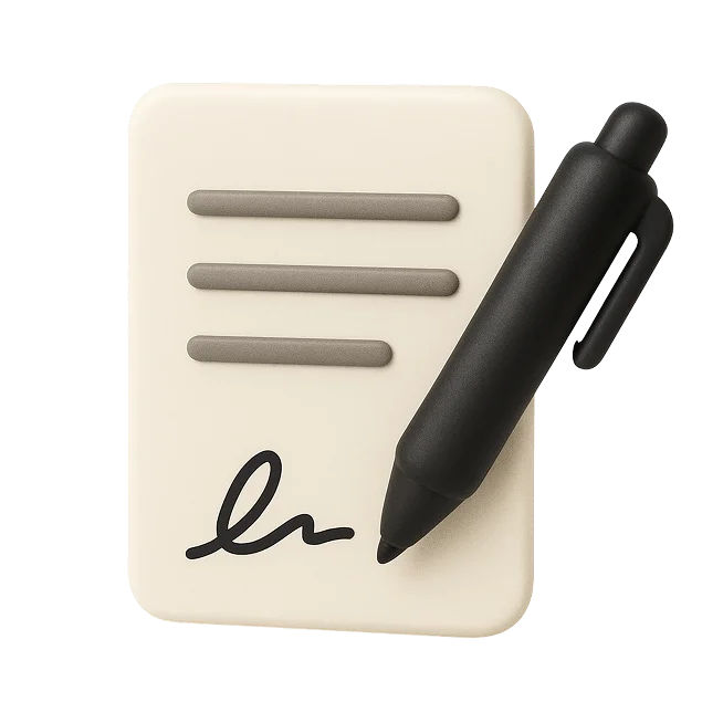 Signature in seconds